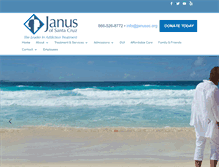 Tablet Screenshot of janussc.org